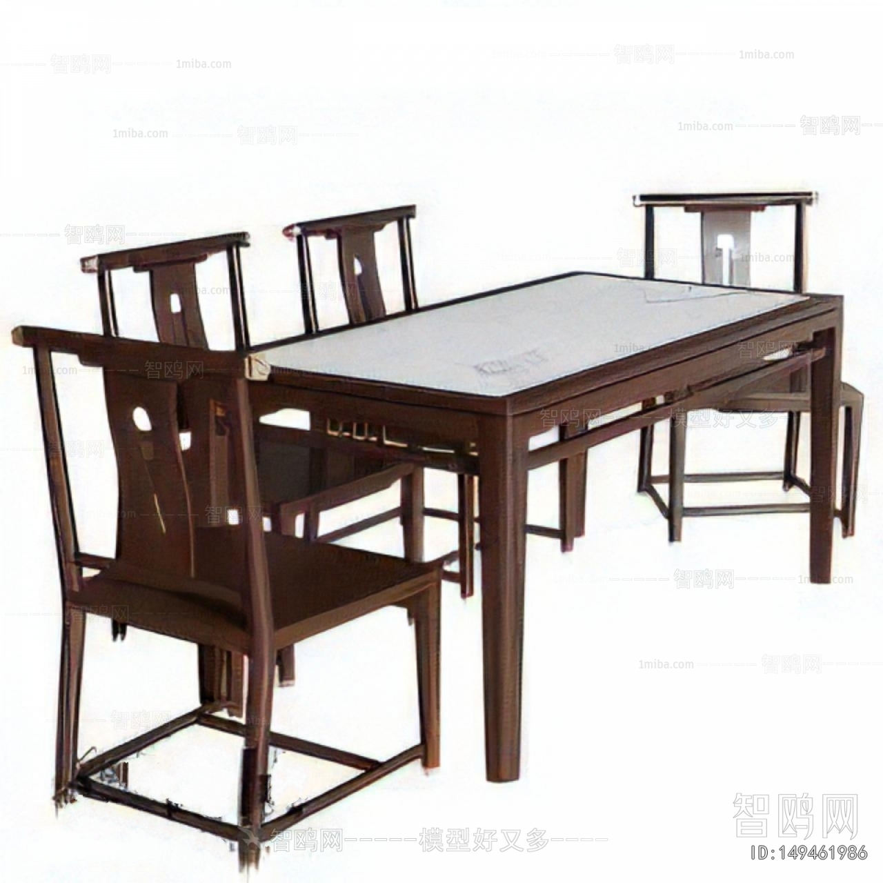 New Chinese Style Dining Table And Chairs