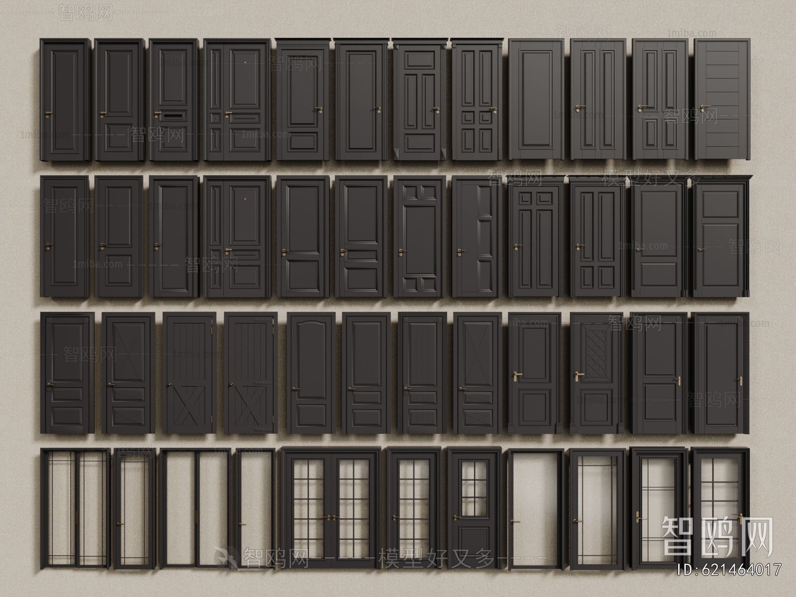 French Style Single Door