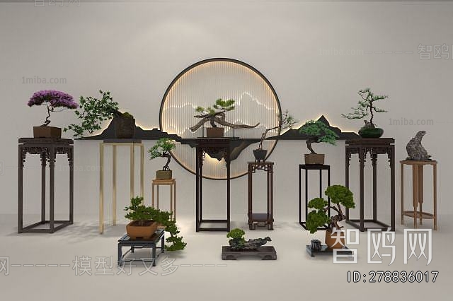 New Chinese Style Bonsai