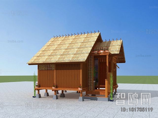 New Chinese Style Building Appearance