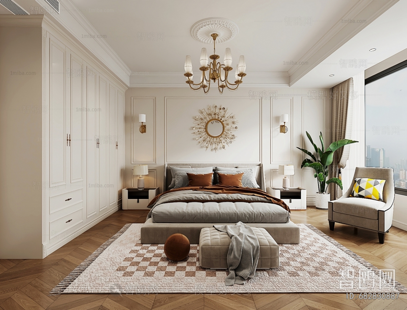 French Style Bedroom