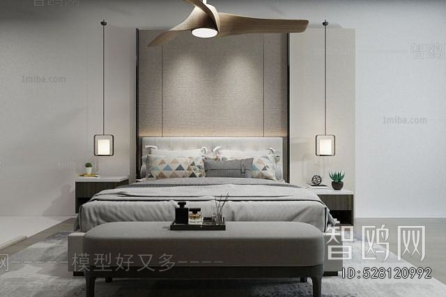 Modern Double Bed