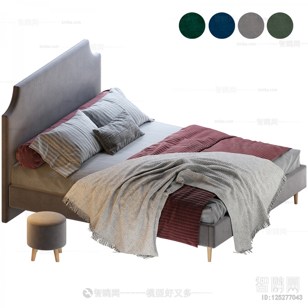 Modern Double Bed