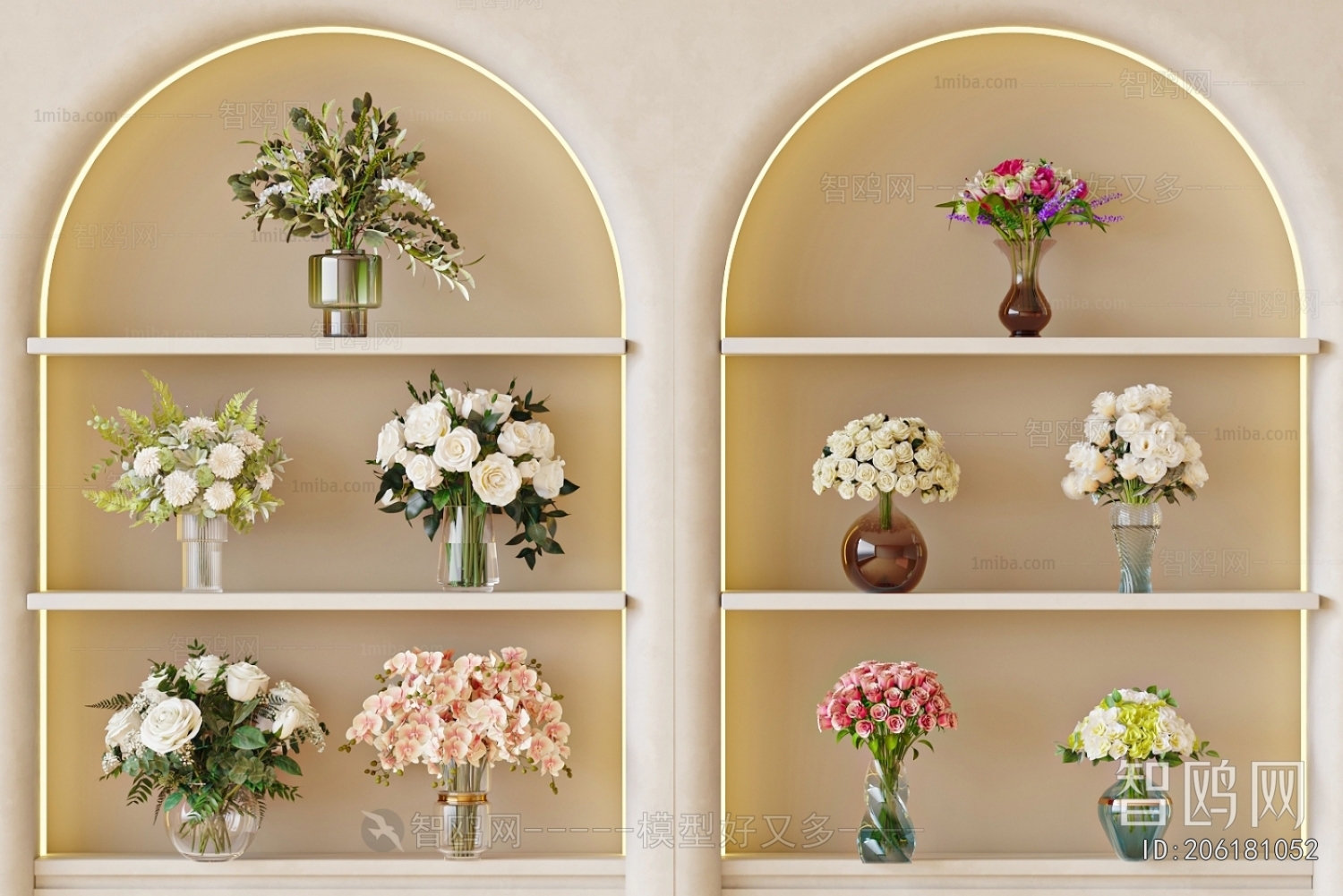 Modern Flower Arrangement