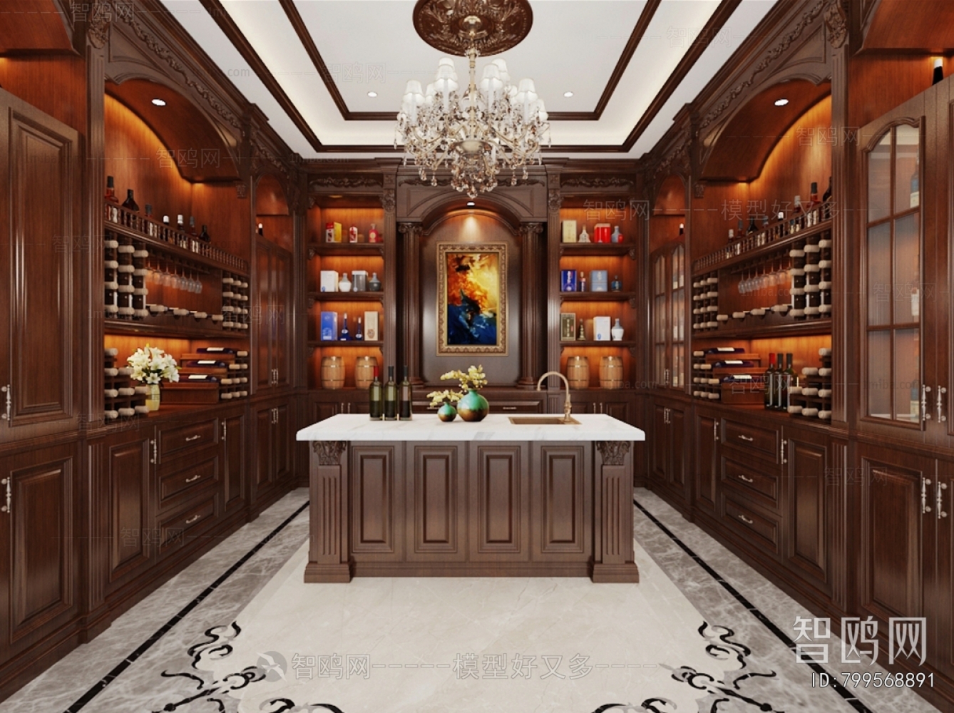 American Style Wine Cellar/Wine Tasting Room