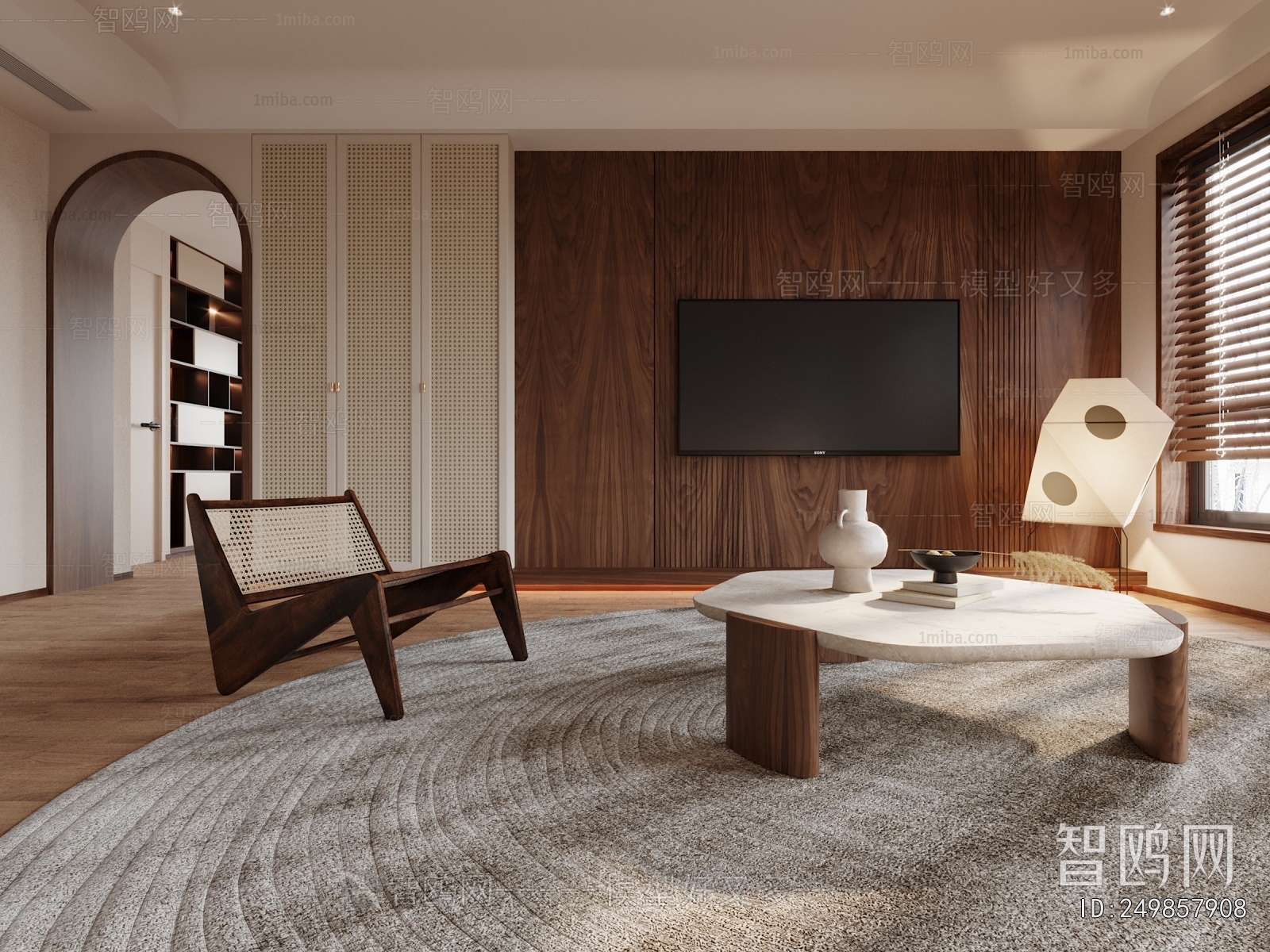 Wabi-sabi Style Dining Room