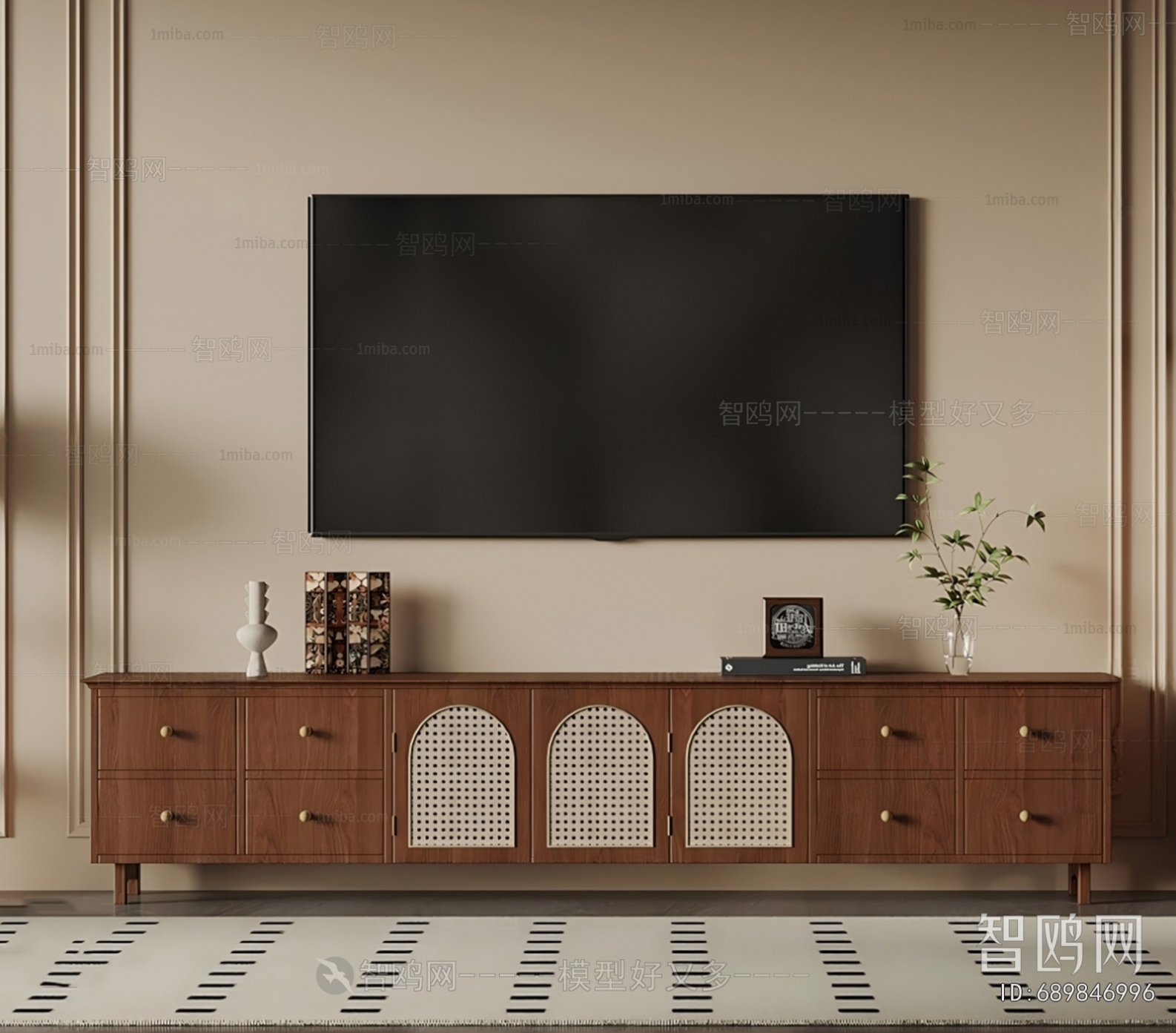 French Style TV Cabinet