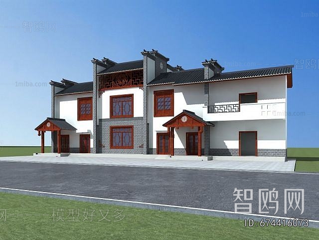 New Chinese Style Residential Building