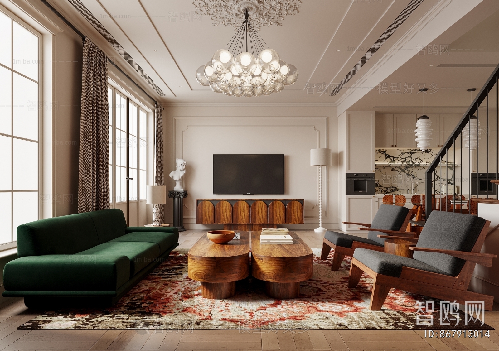 French Style A Living Room