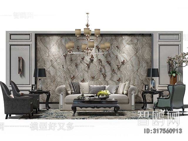 American Style Sofa Combination