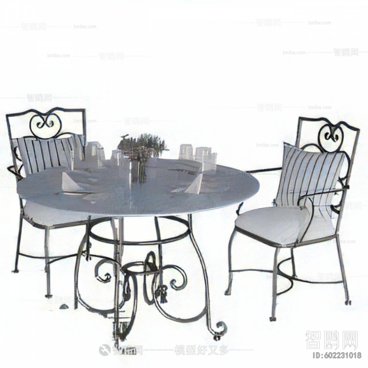 European Style Dining Table And Chairs