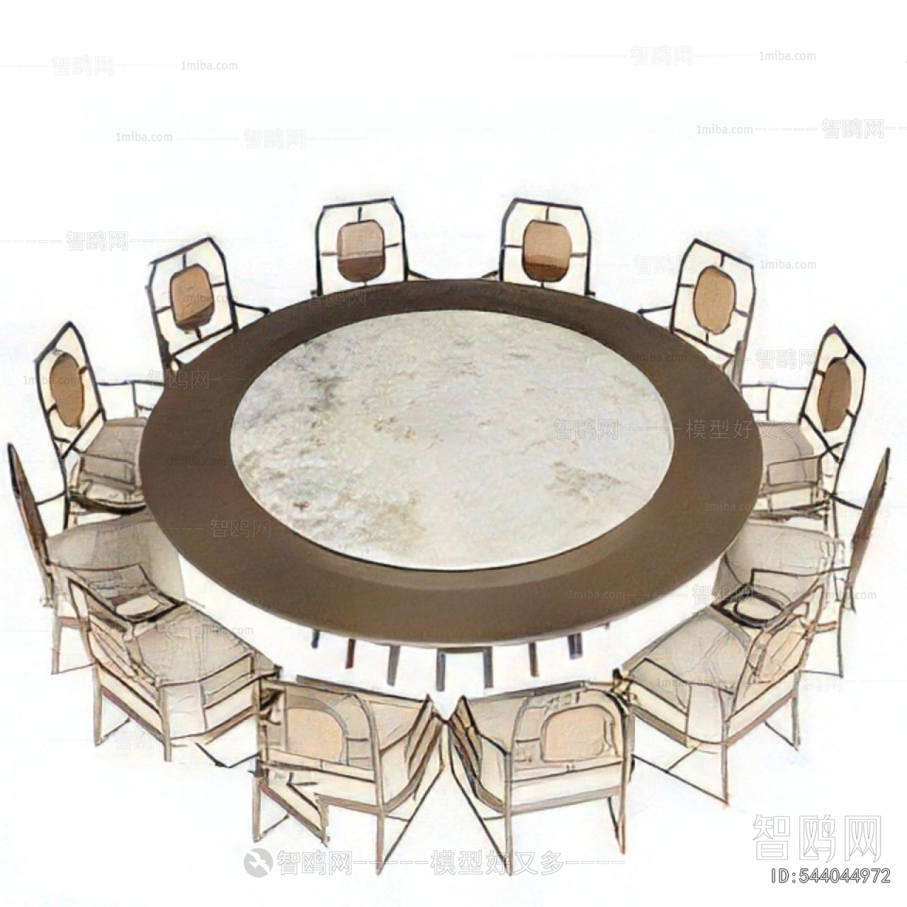 New Chinese Style Dining Table And Chairs