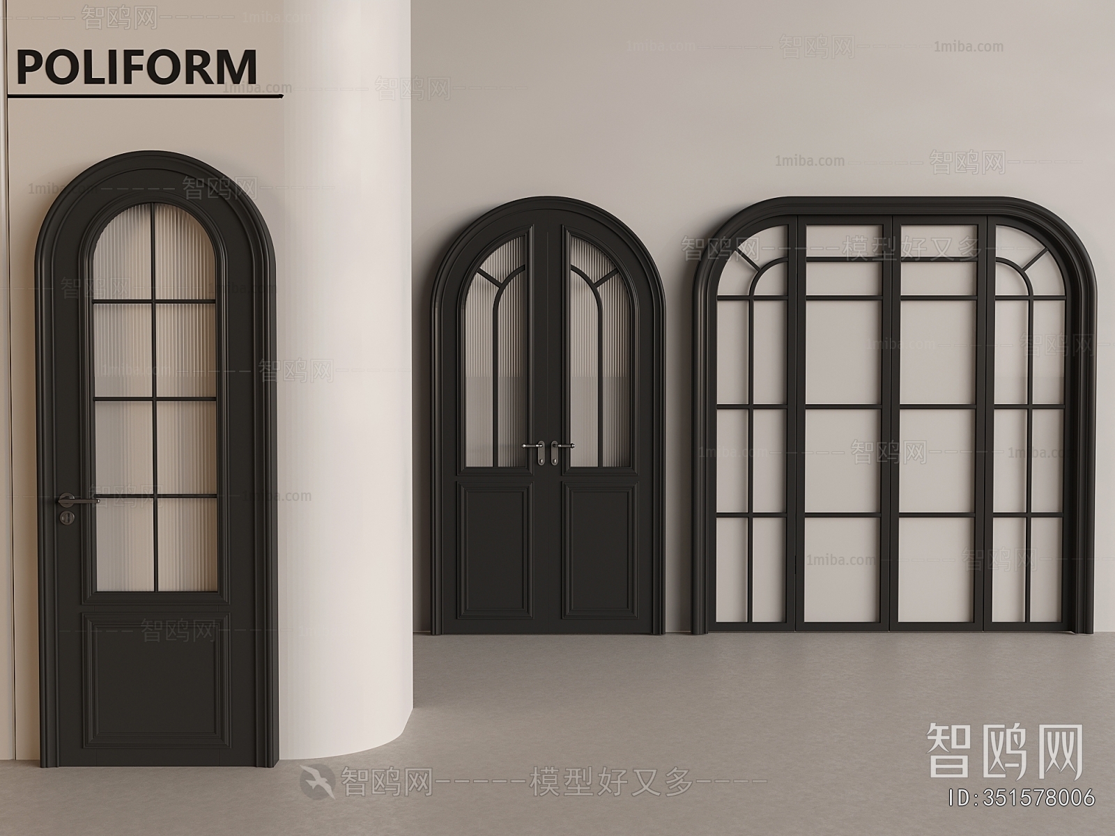 French Style Double Door