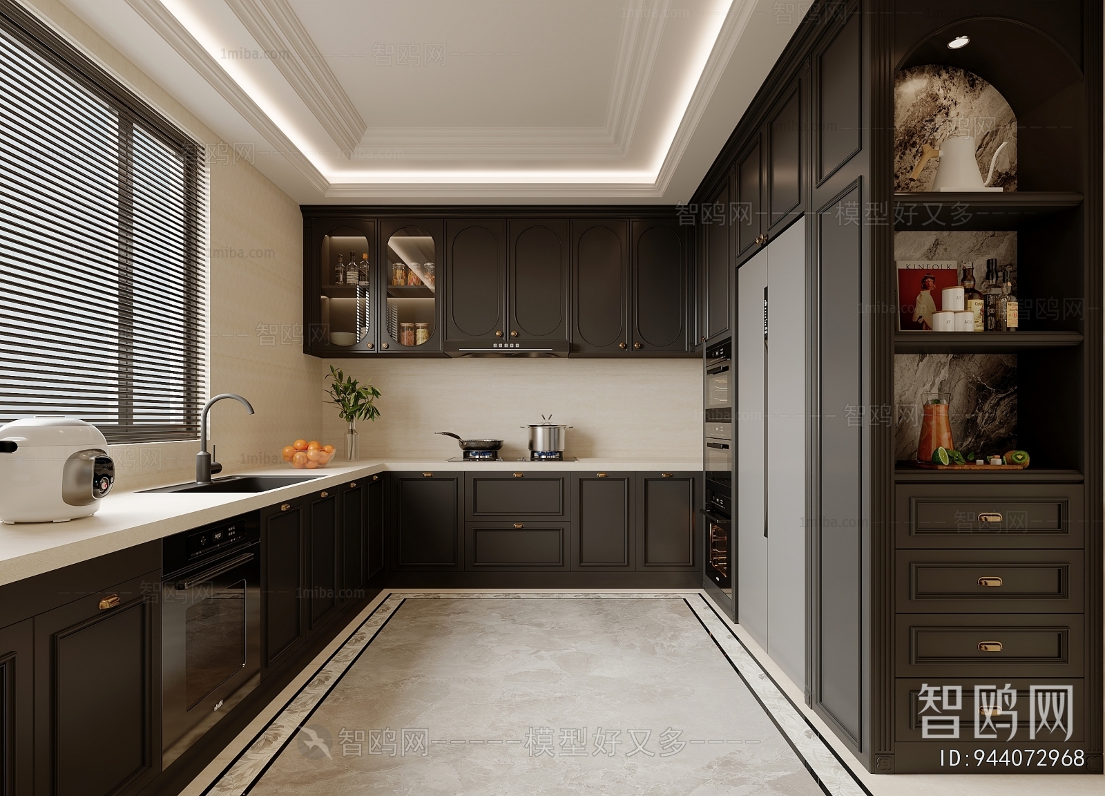 French Style The Kitchen