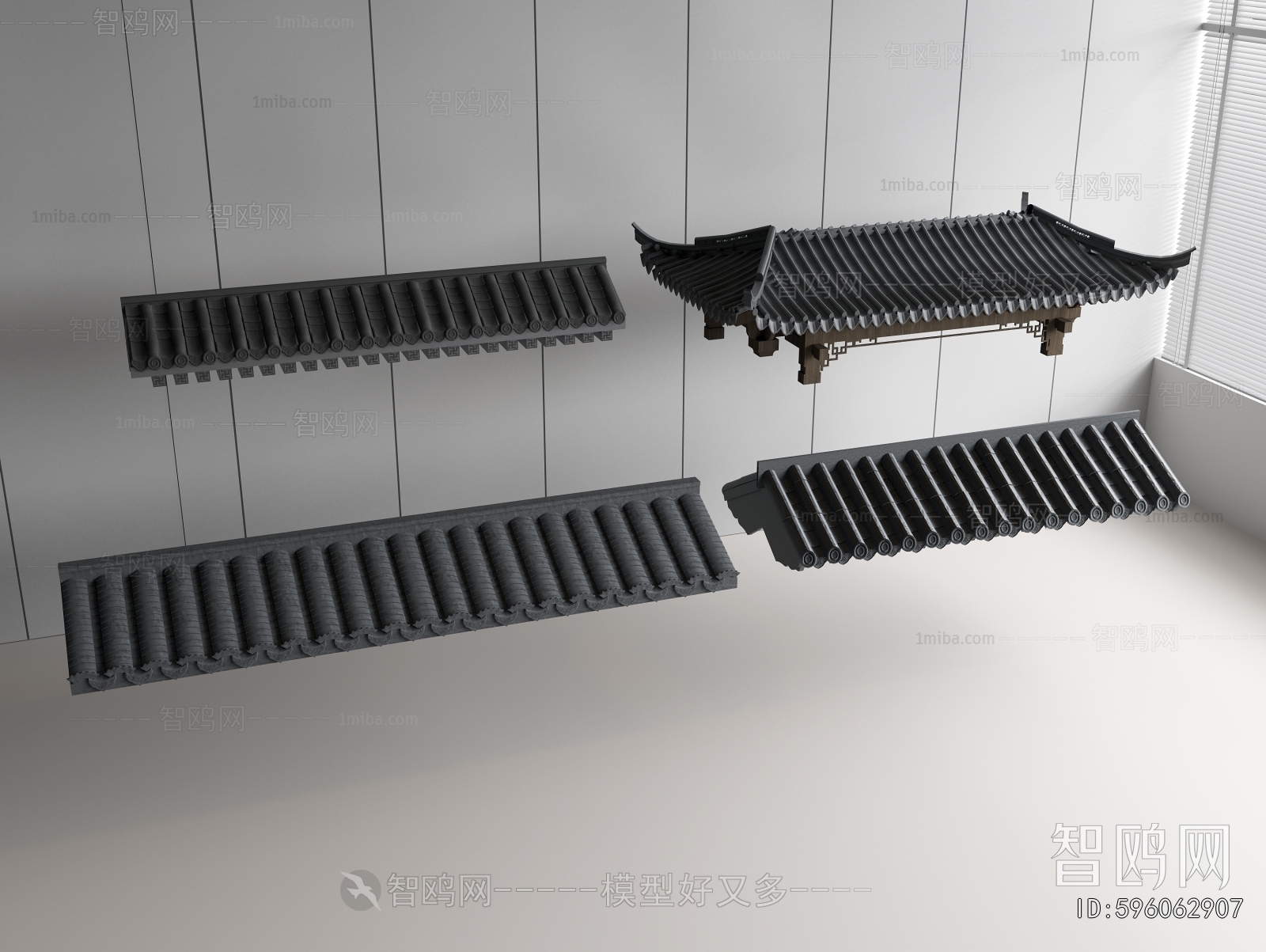 Chinese Style Building Component