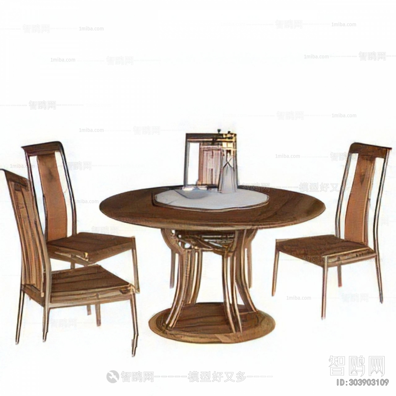 New Chinese Style Dining Table And Chairs