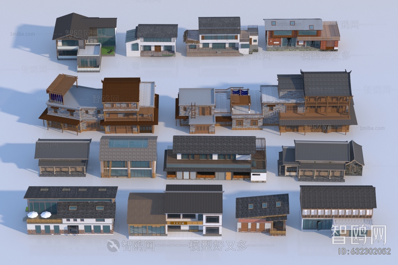 New Chinese Style Residential Building