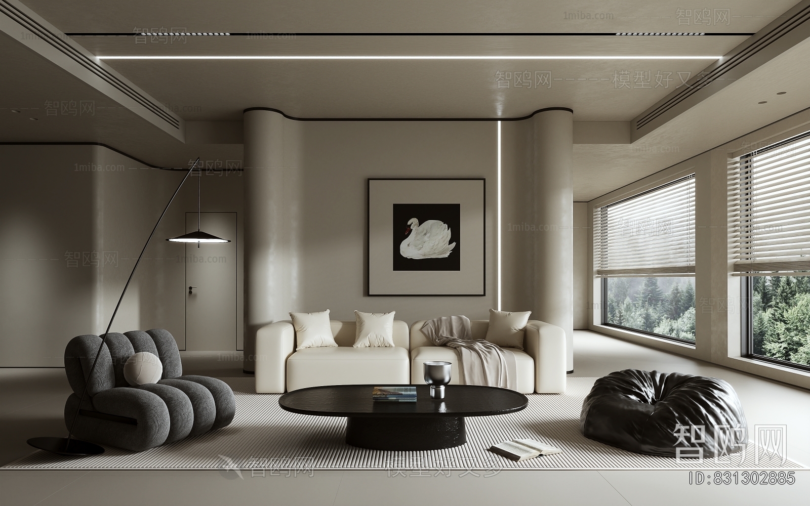 Modern A Living Room