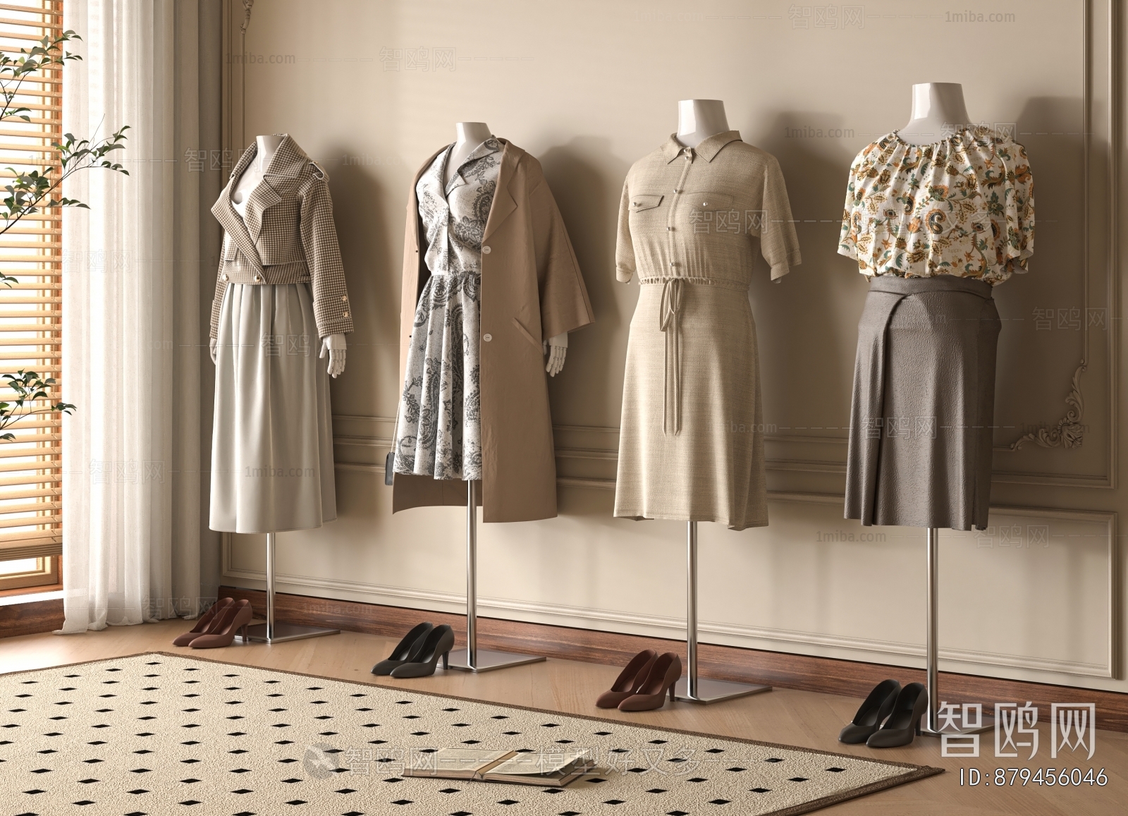 Modern Fashion Model