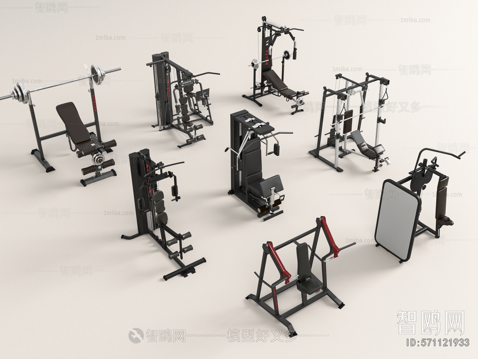 Modern Fitness Equipment