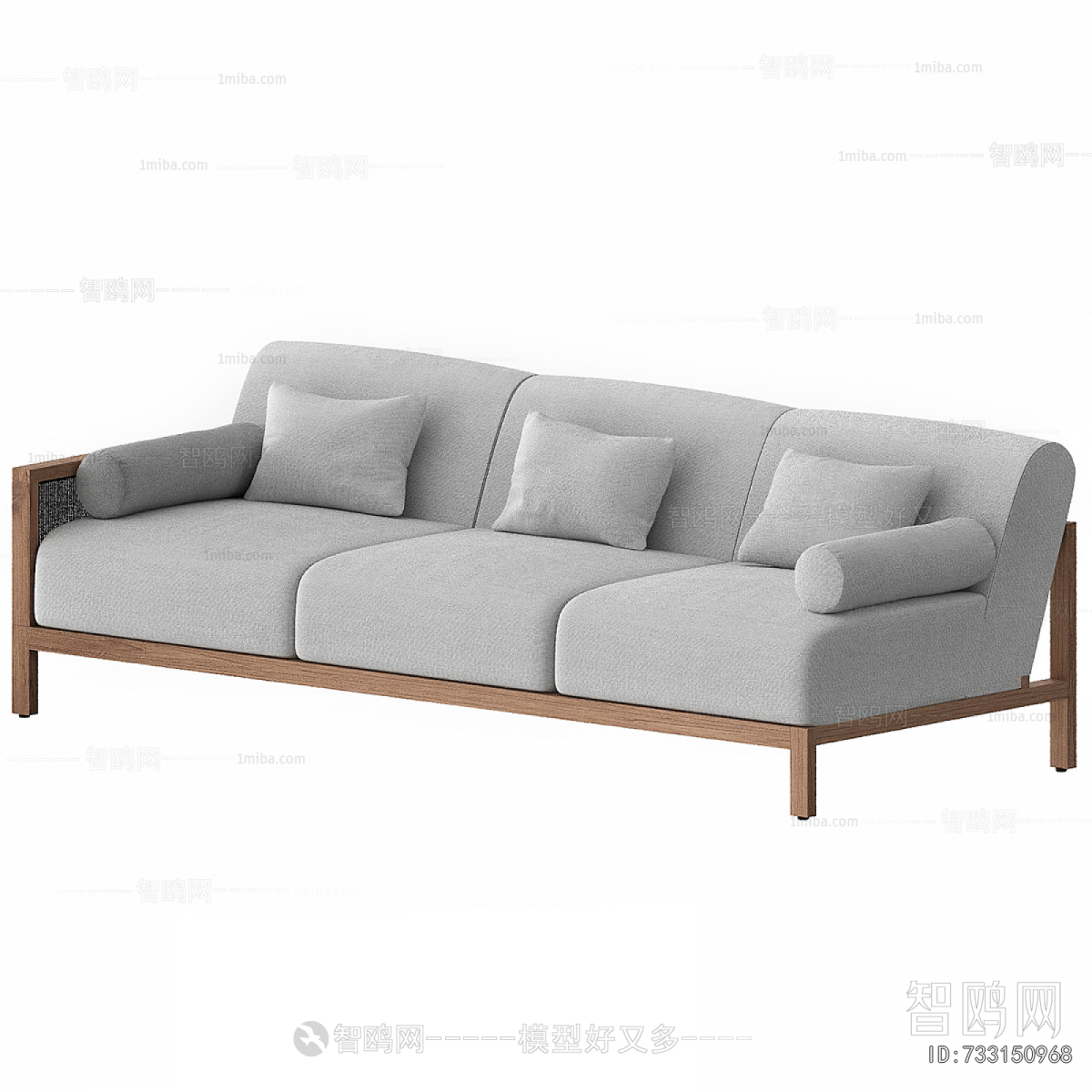 Modern Three-seat Sofa