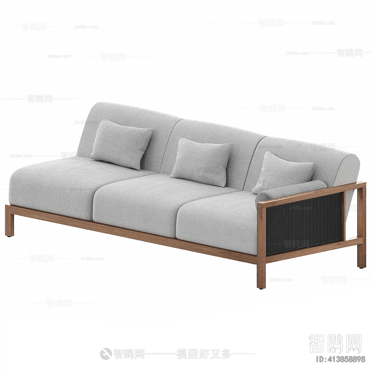 Modern Three-seat Sofa