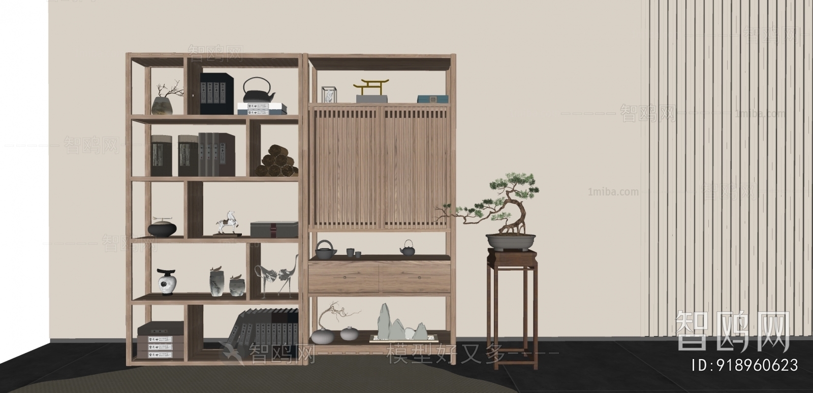 New Chinese Style Antique Rack