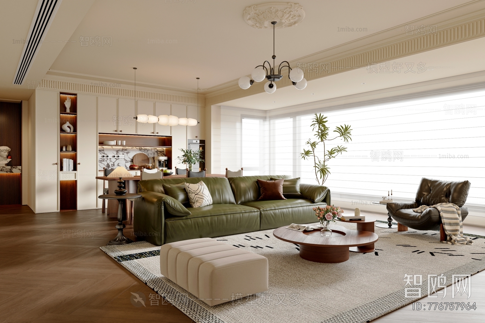 French Style A Living Room