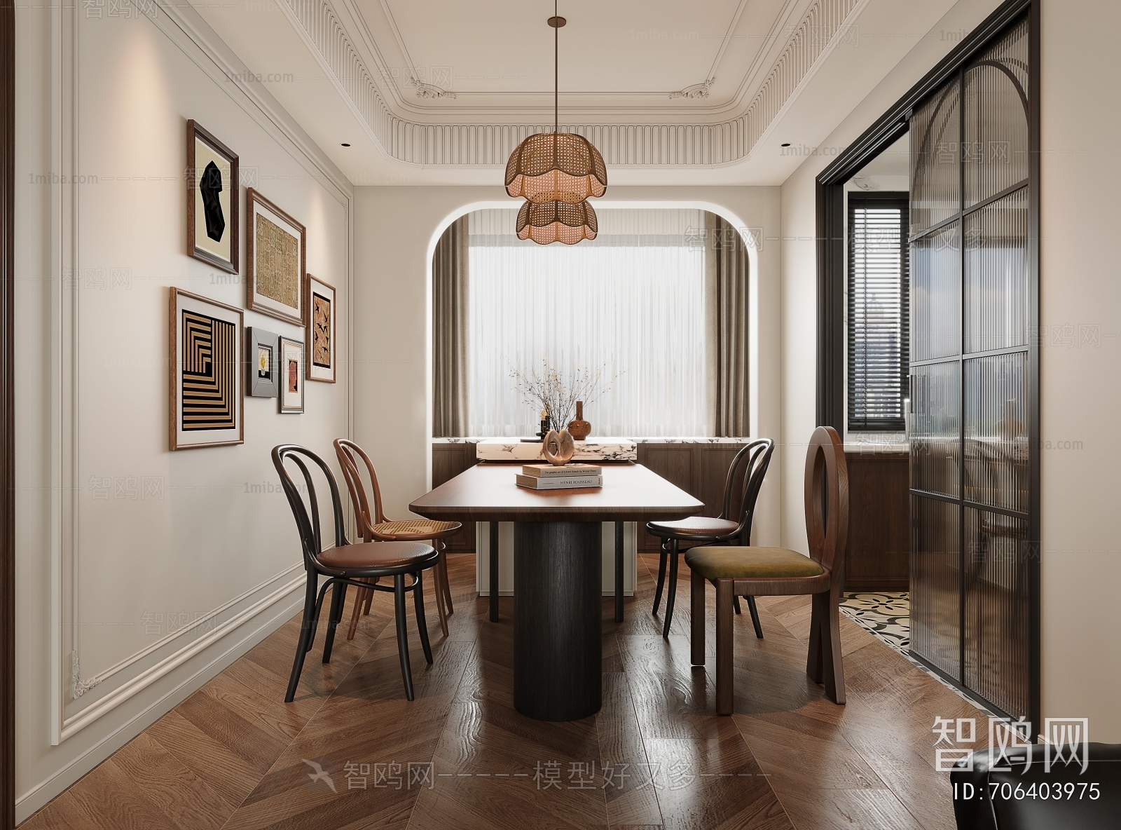 French Style Dining Room