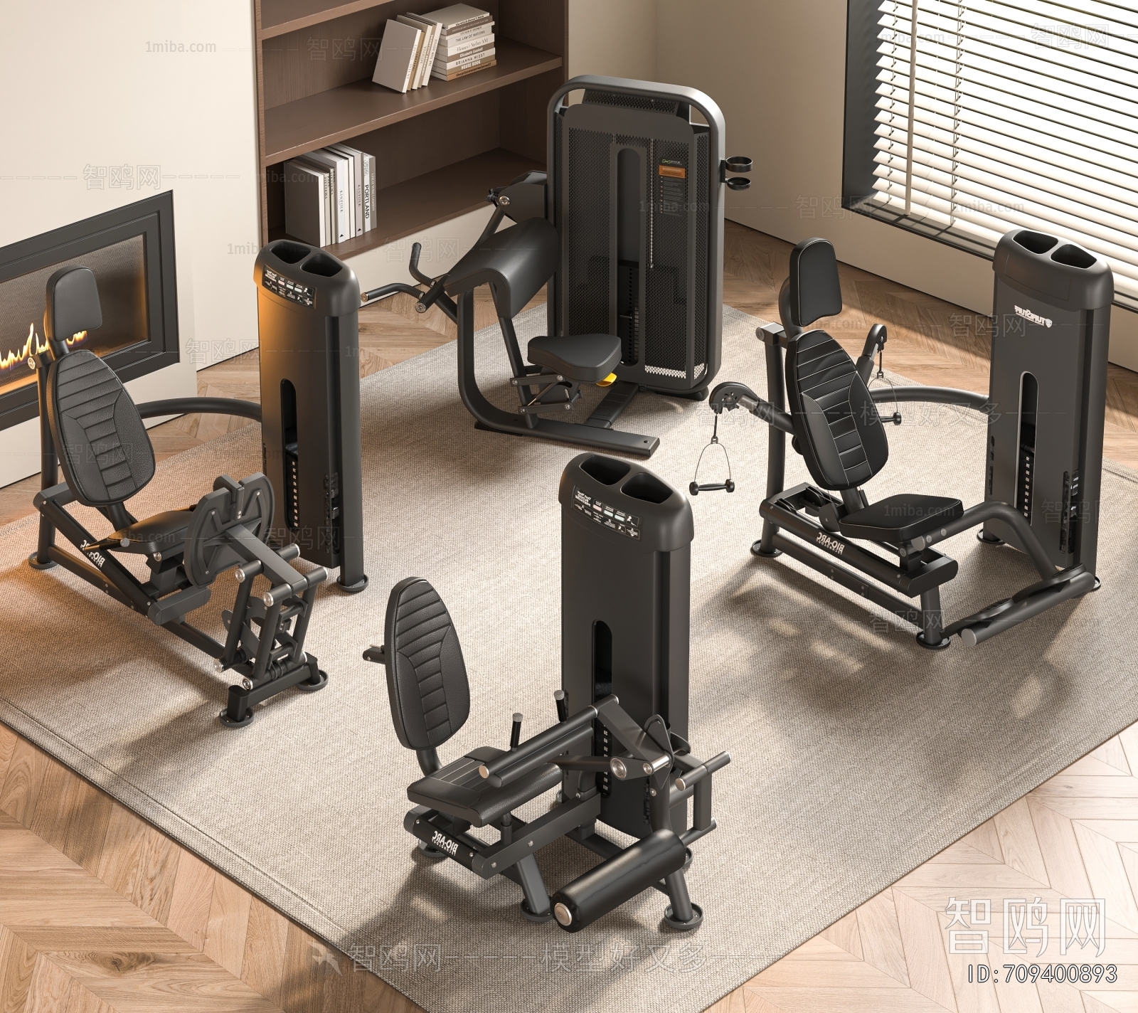 Modern Fitness Equipment