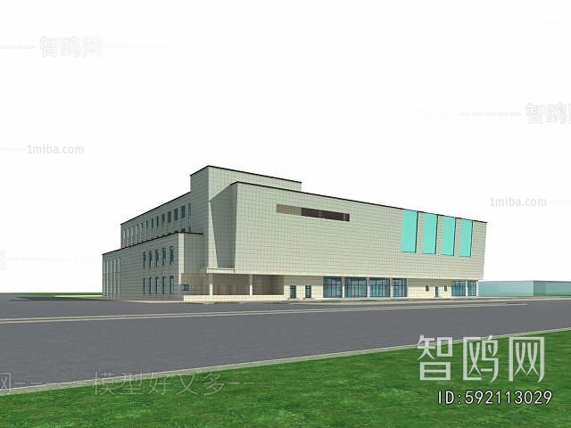 Modern Appearance Of Commercial Building