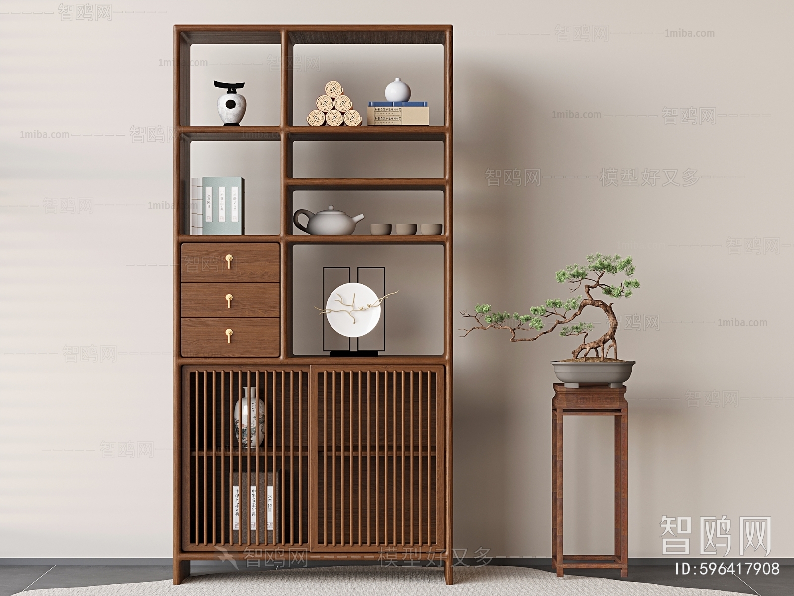 New Chinese Style Antique Rack
