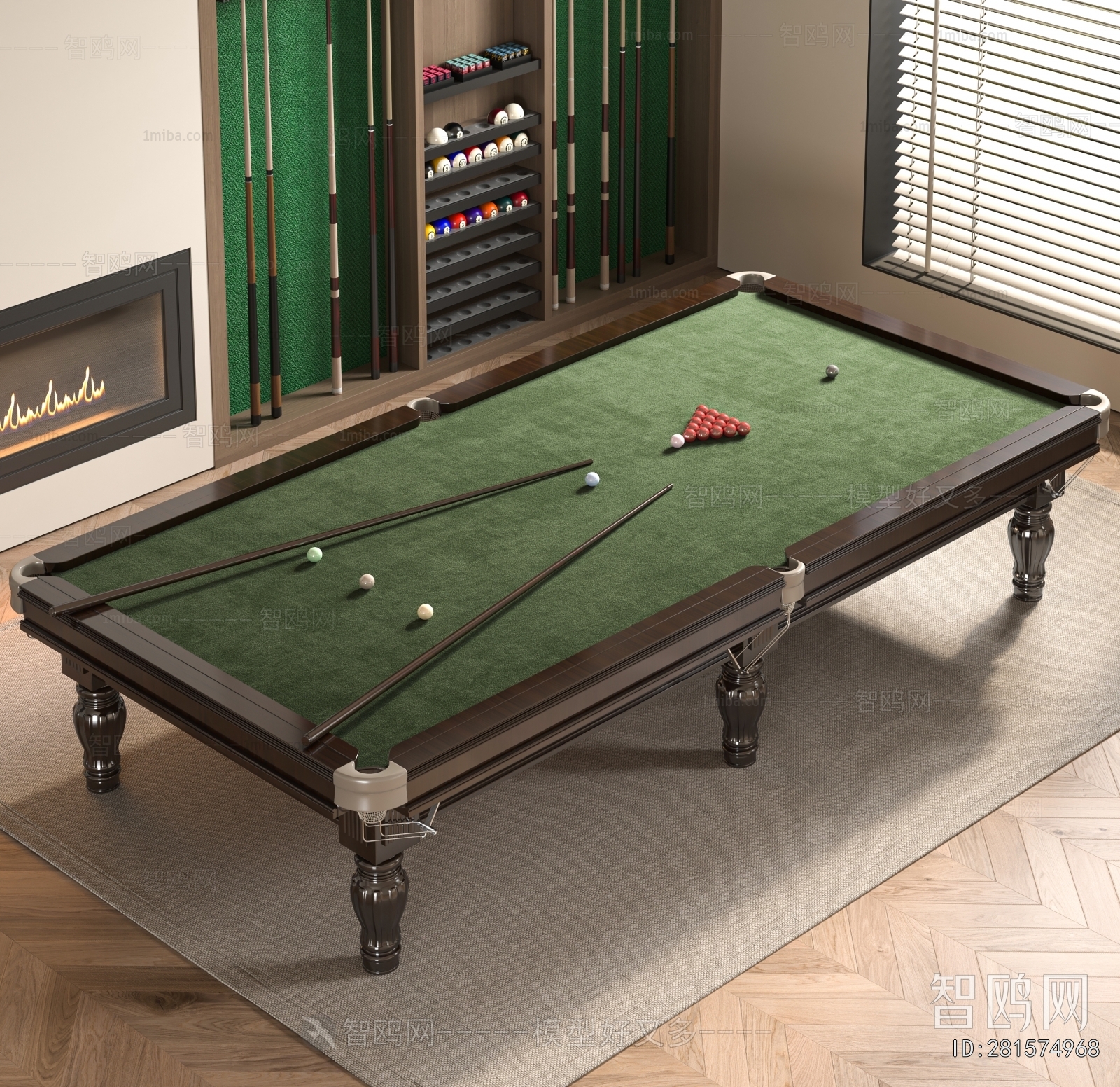 Modern Pool Table