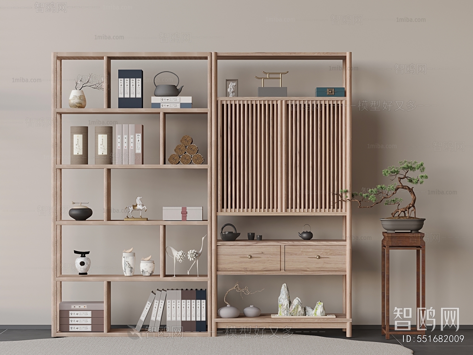 New Chinese Style Antique Rack