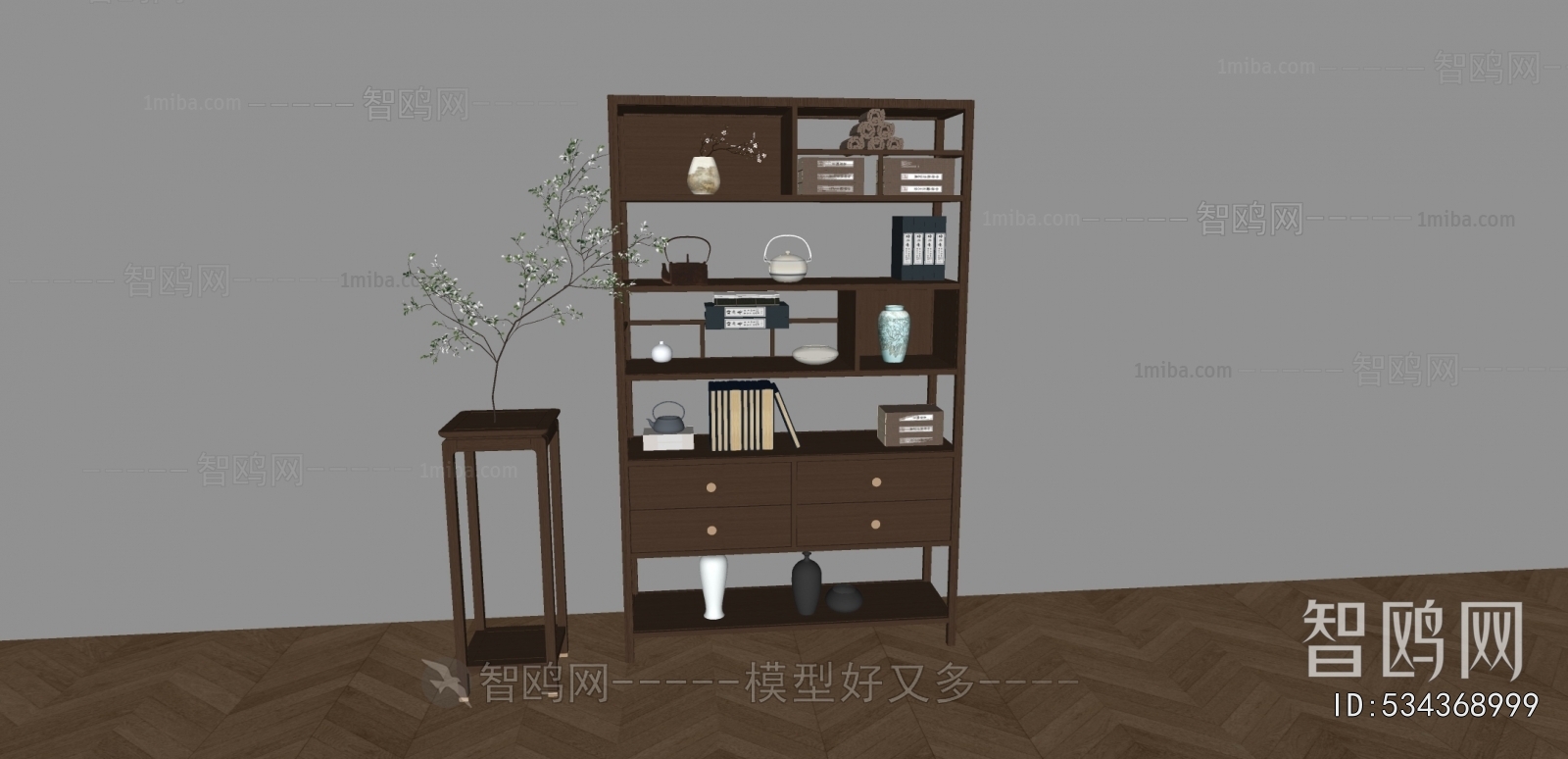 New Chinese Style Antique Rack