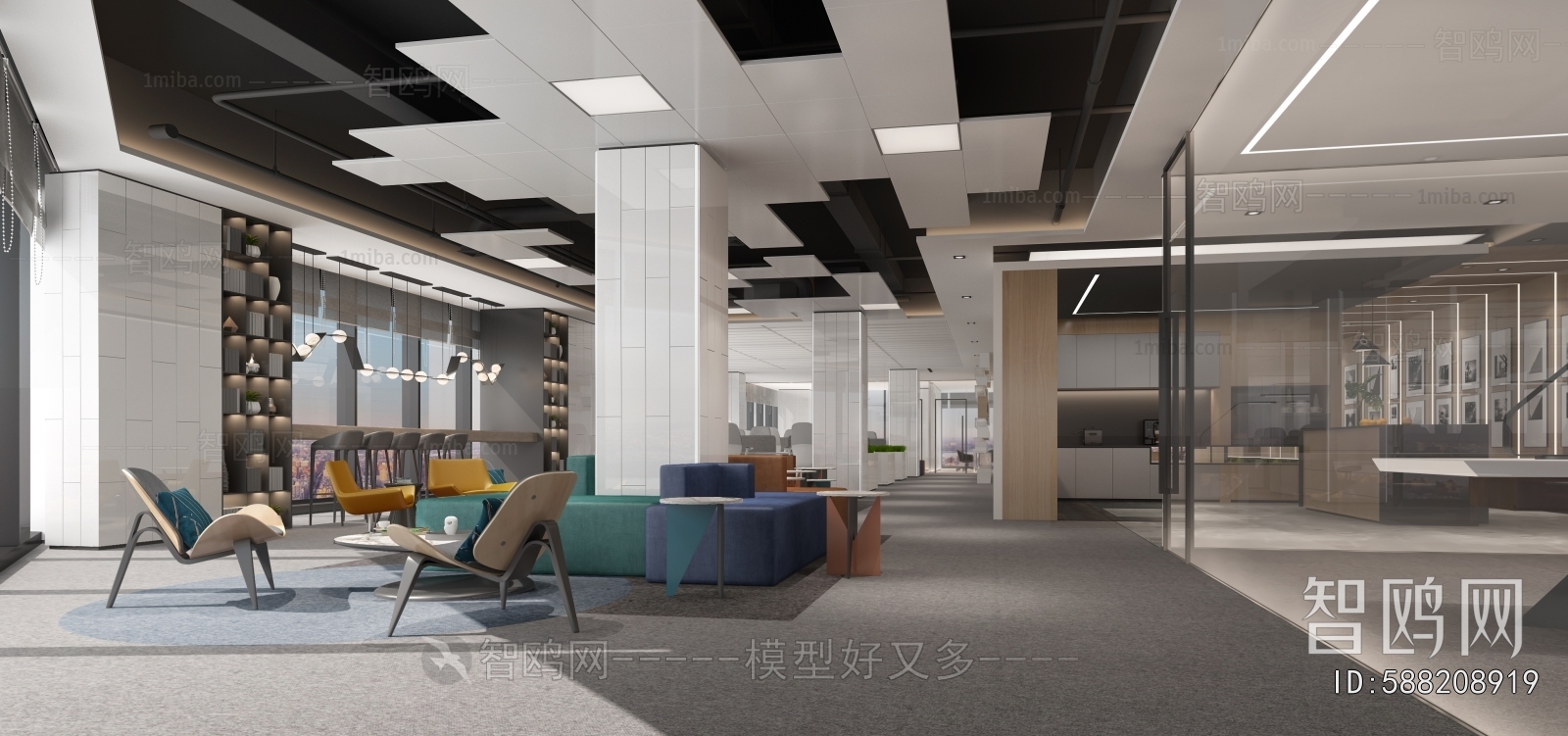 Modern Office Rest Area