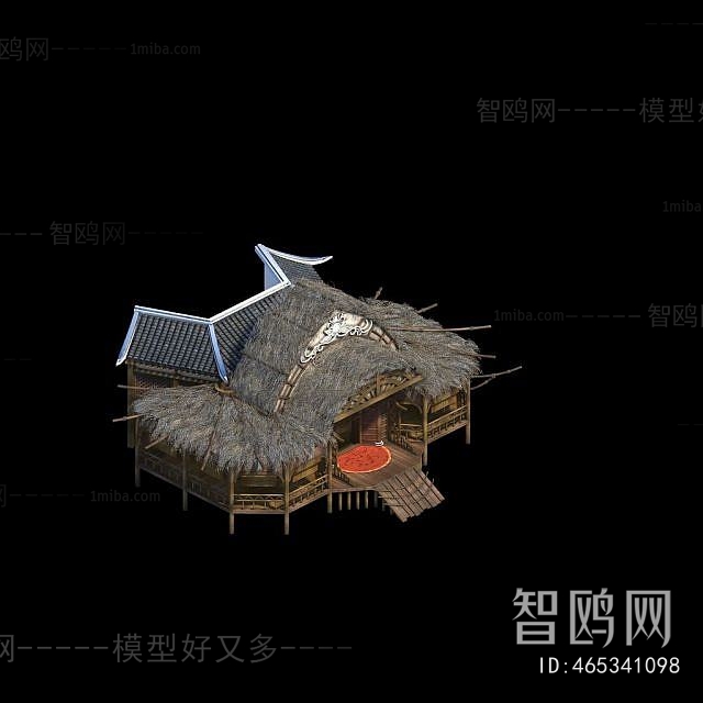 New Chinese Style Building Appearance