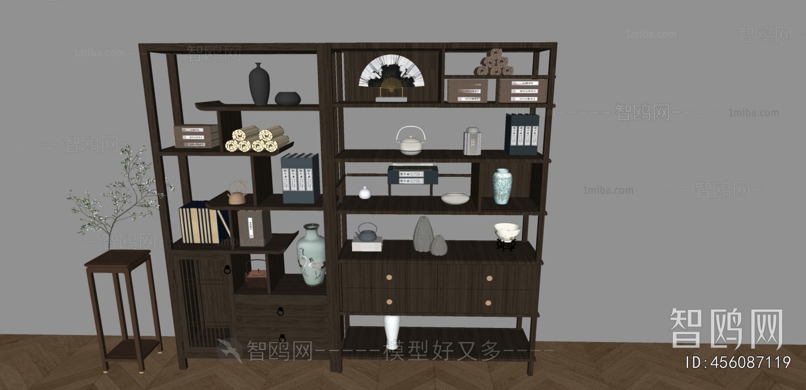 New Chinese Style Antique Rack