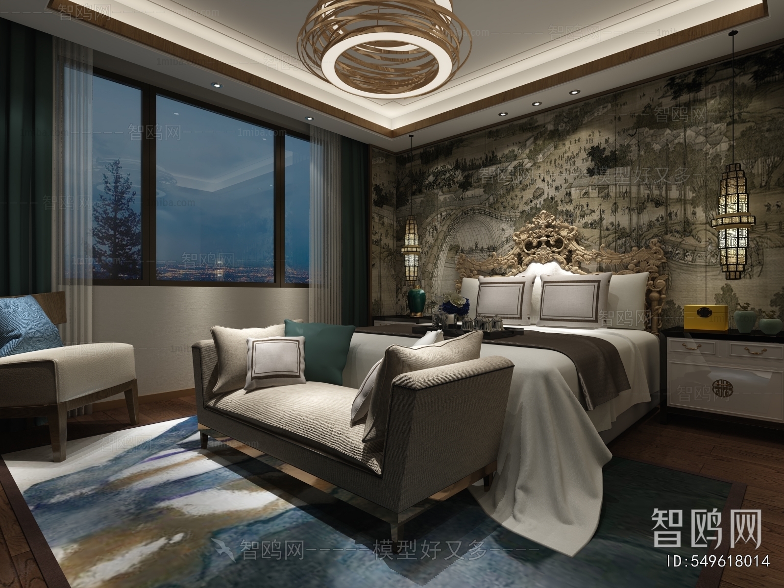 European Style Bedroom