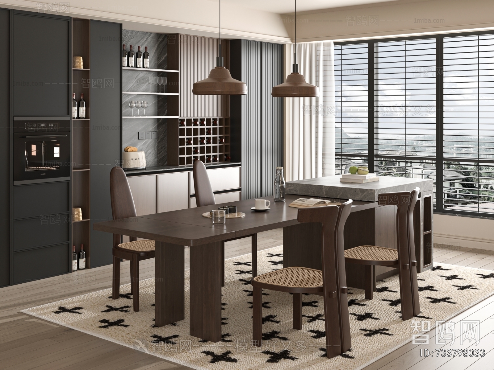 Modern Dining Table And Chairs
