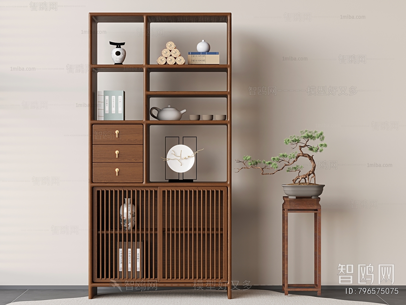 New Chinese Style Antique Rack