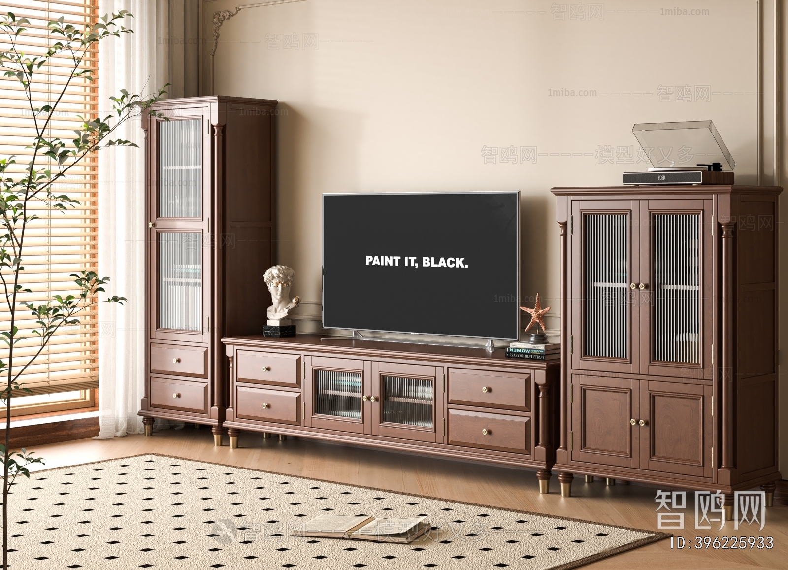 American Style TV Cabinet