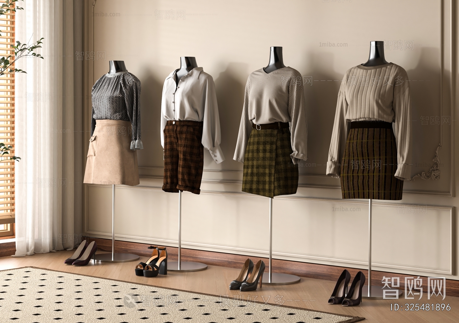 Modern Fashion Model