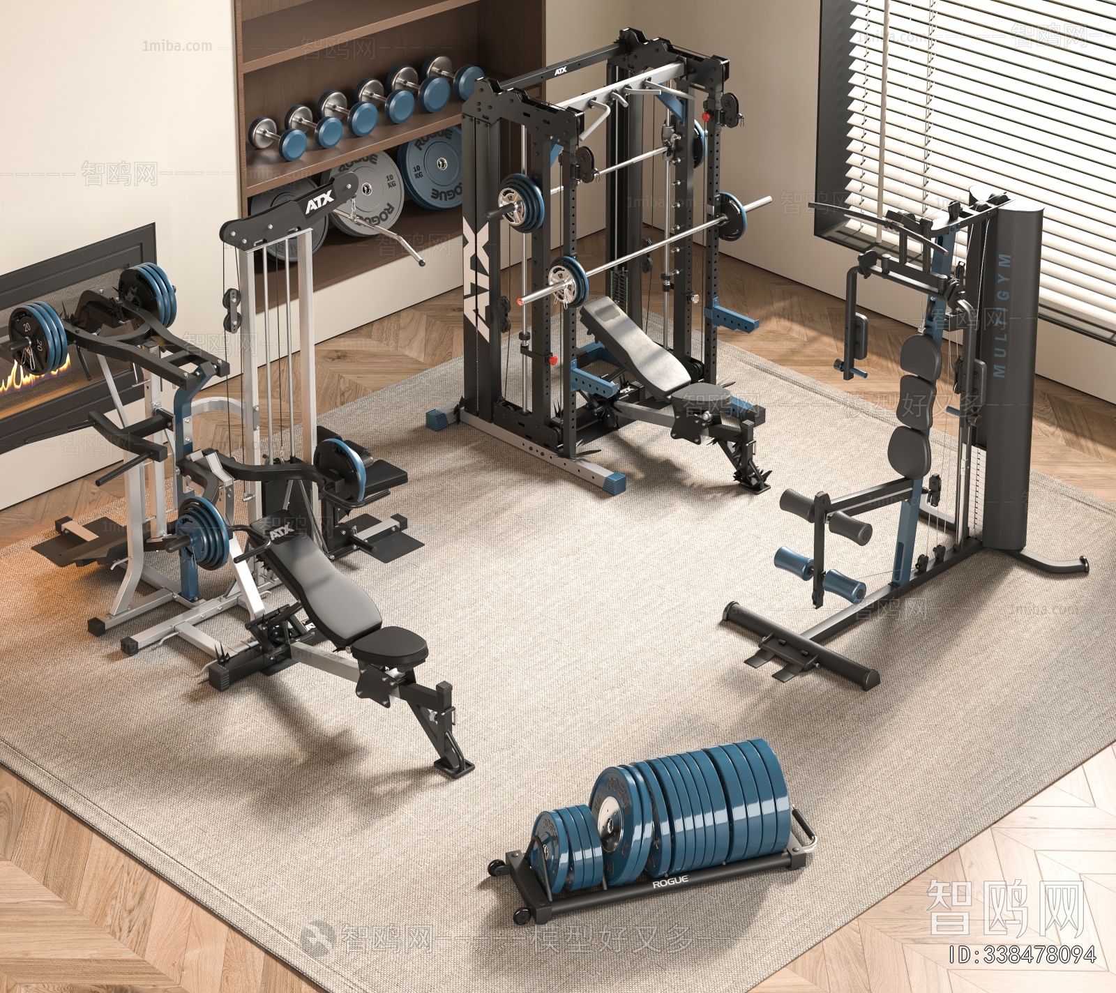 Modern Fitness Equipment