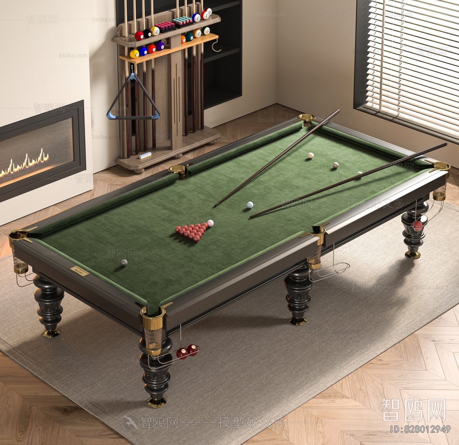 Modern Pool Table