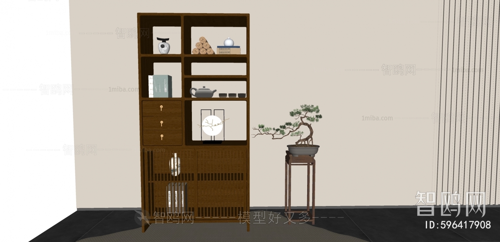 New Chinese Style Antique Rack