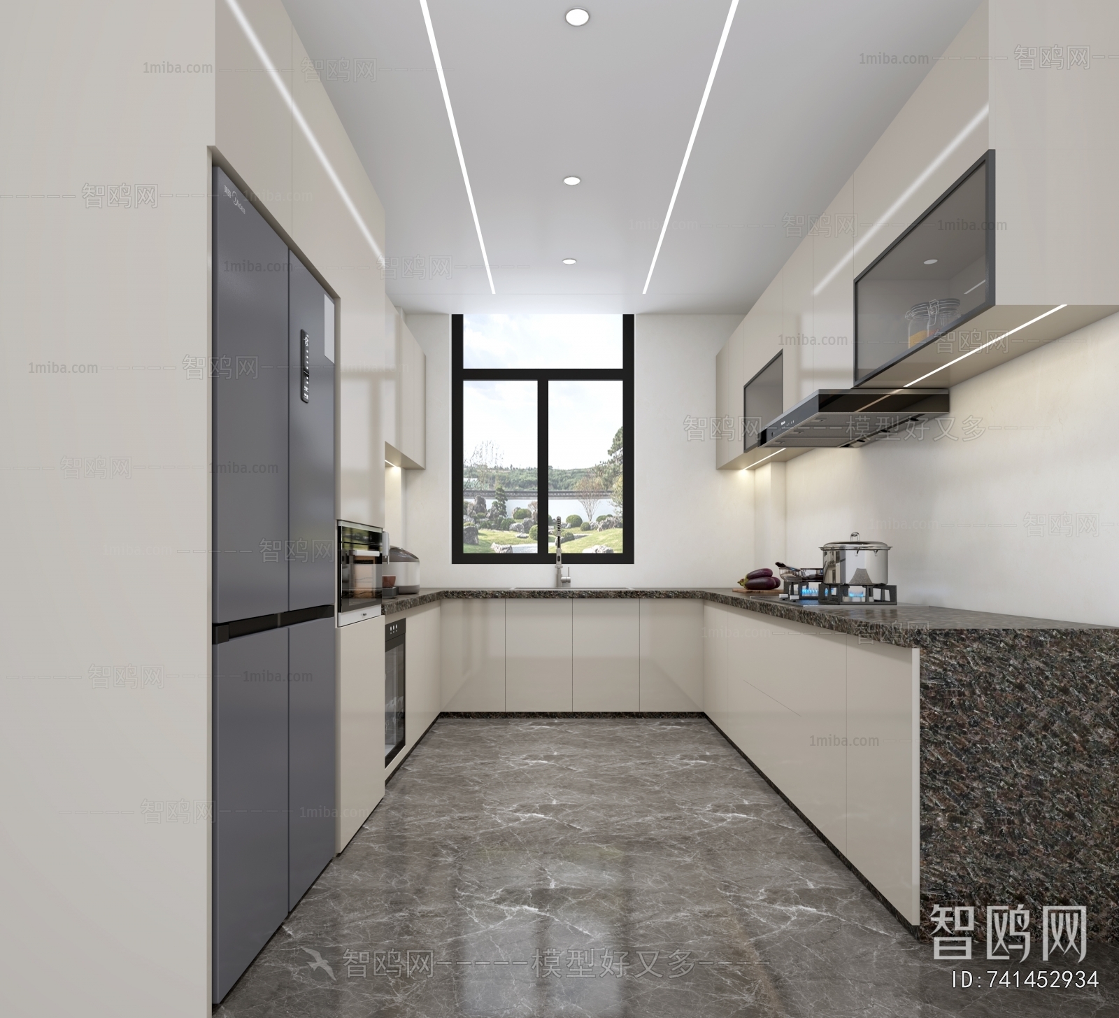 Modern The Kitchen