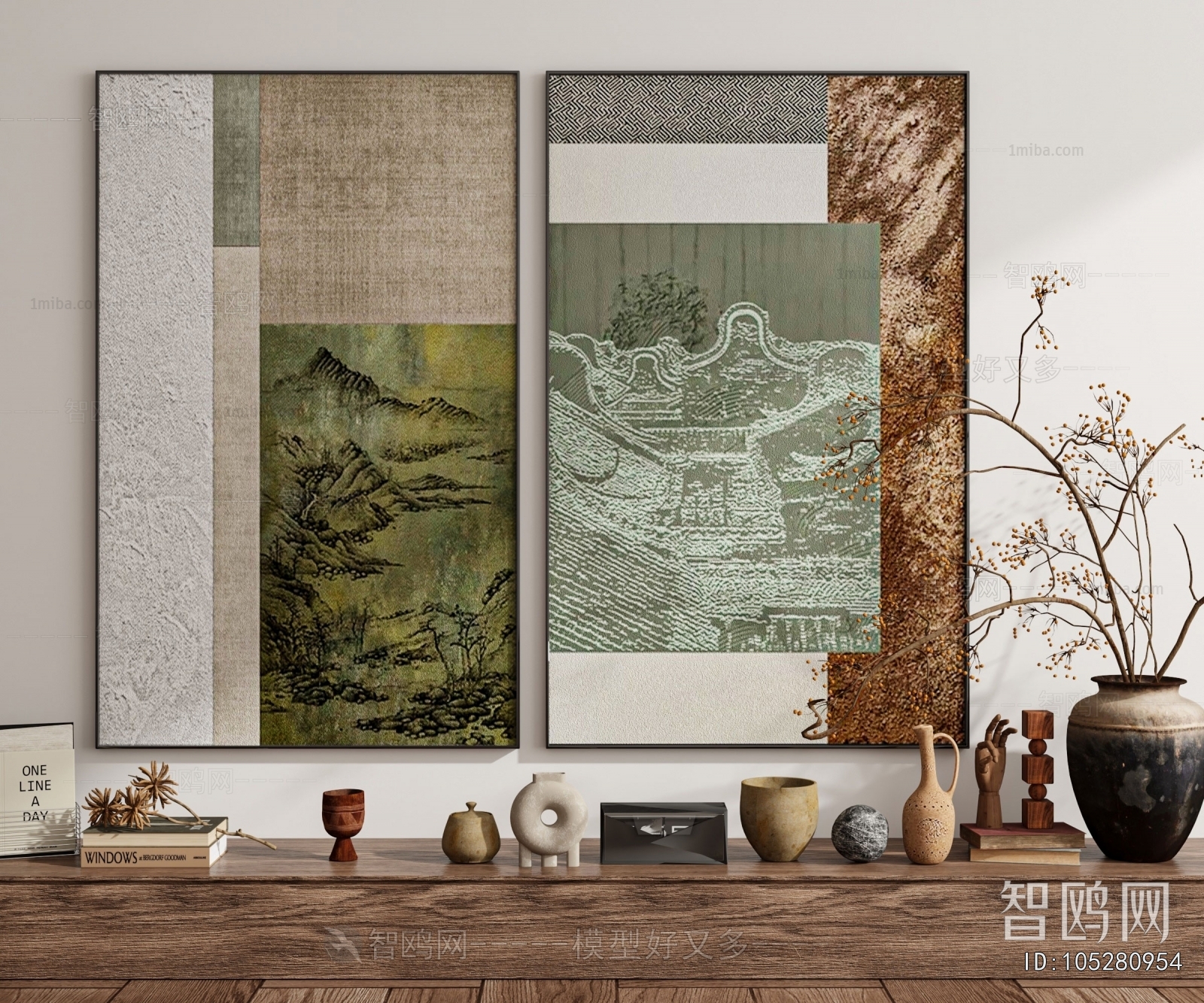 New Chinese Style Painting