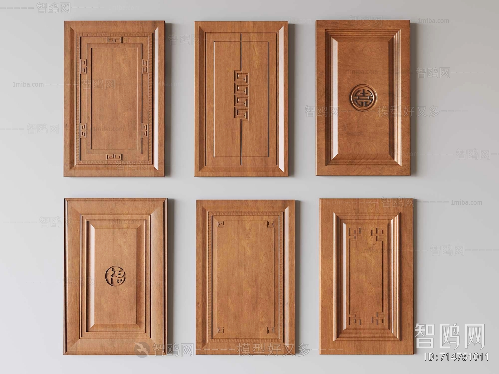 New Chinese Style Door Panel