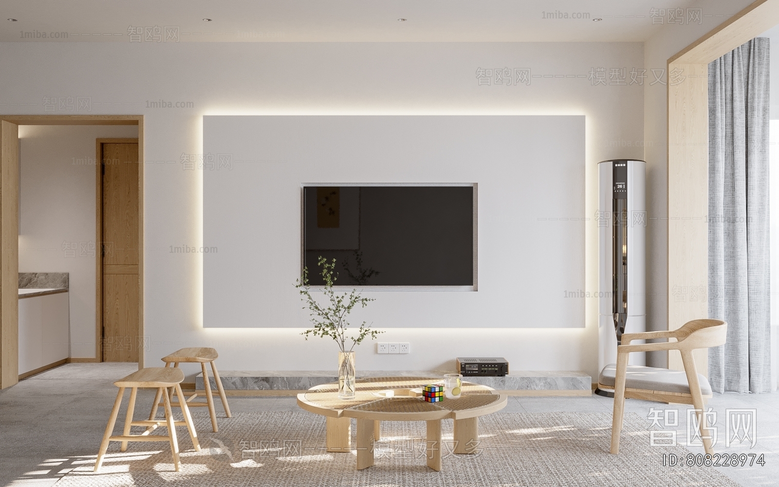 Japanese Style A Living Room